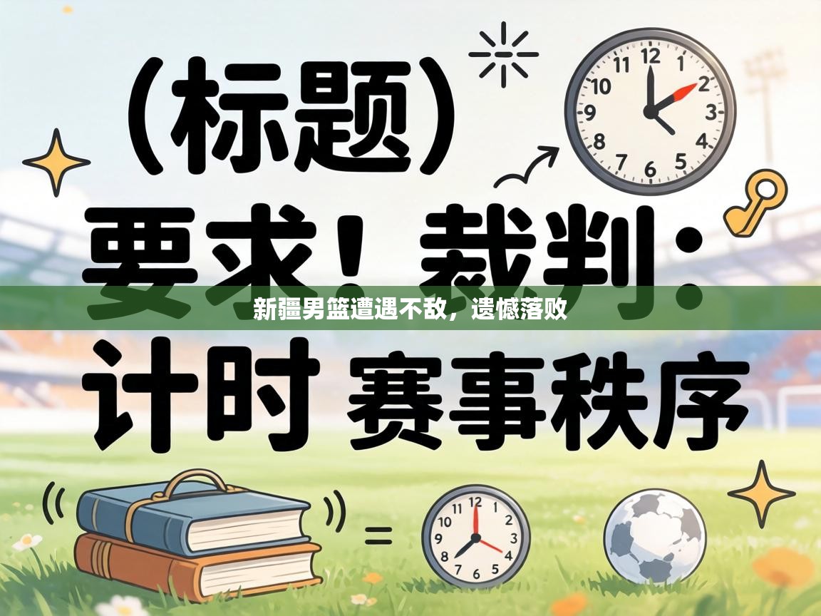 新疆男篮遭遇不敌，遗憾落败